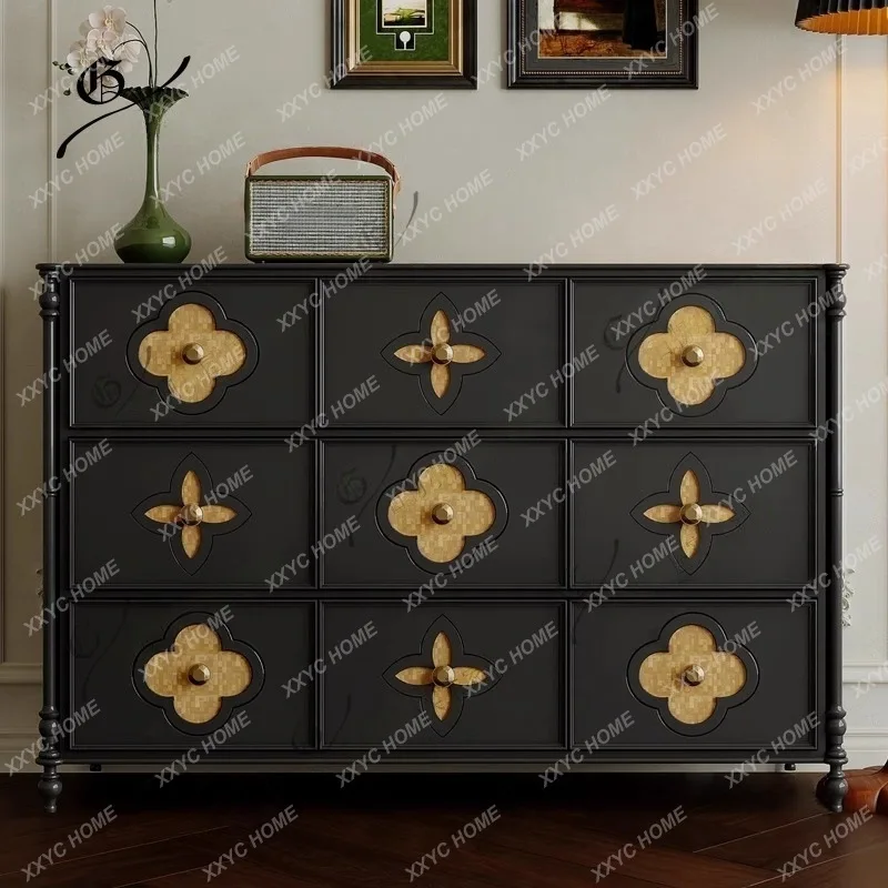 

Винтажный средневековый комод-шкаф для спальни и столовой, настенный, для хранения вещей