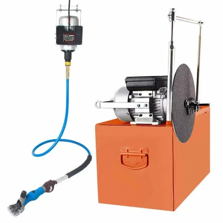 High-Power Electric Agricultural Wool & Horse Hair Clipper Sharpening Machine Efficient Hand-driven Material Shearing Equipment
