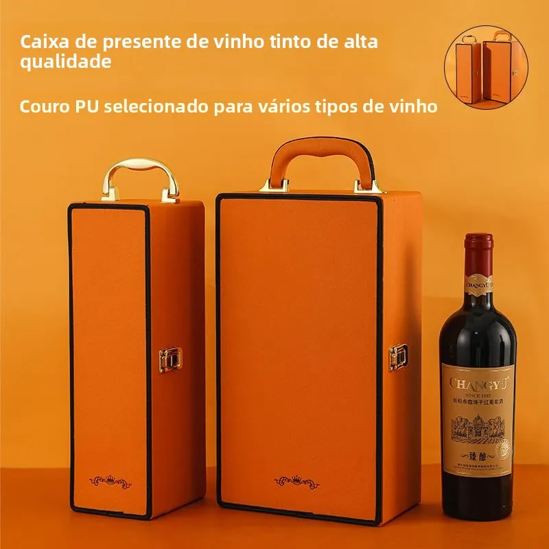 leather-wine-box-empty-box-single-bottle-double-bottle-red-wine-packaging-box-gift-box-wine-bottle-holder-wine-storage-solution