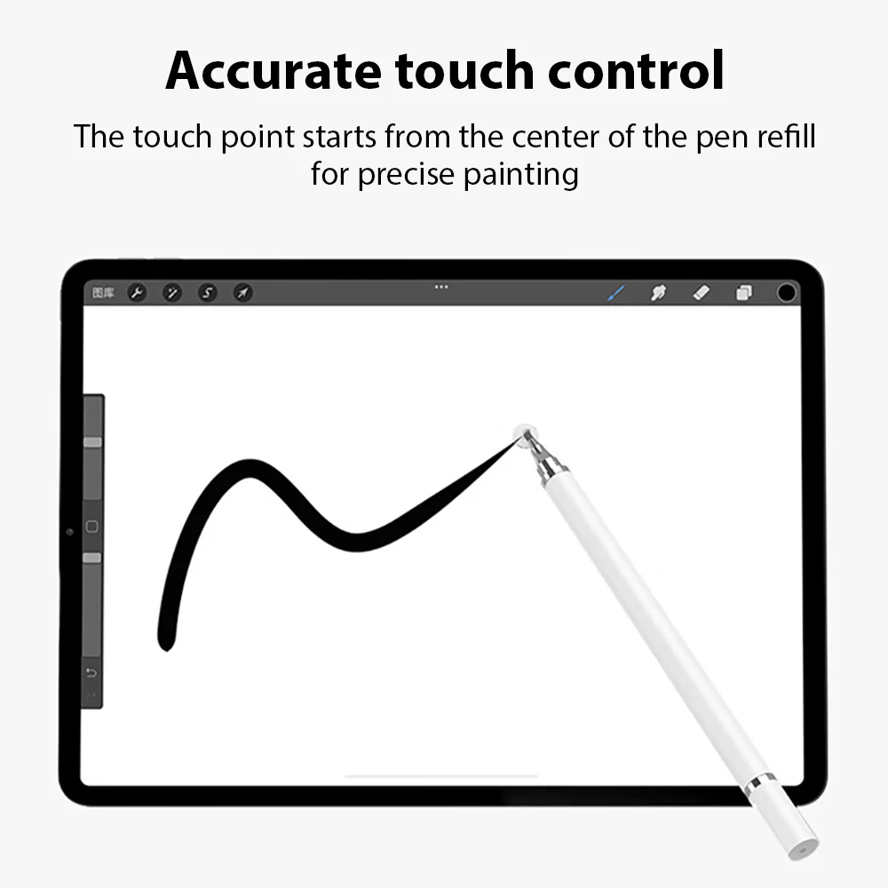 Stylus Pen For Ipad Pro 12.9 Air Mini 2022 Iphone 15 Pro Max Touch Pencil Apple Android Phone Tablet Drawing Stylus Accessories