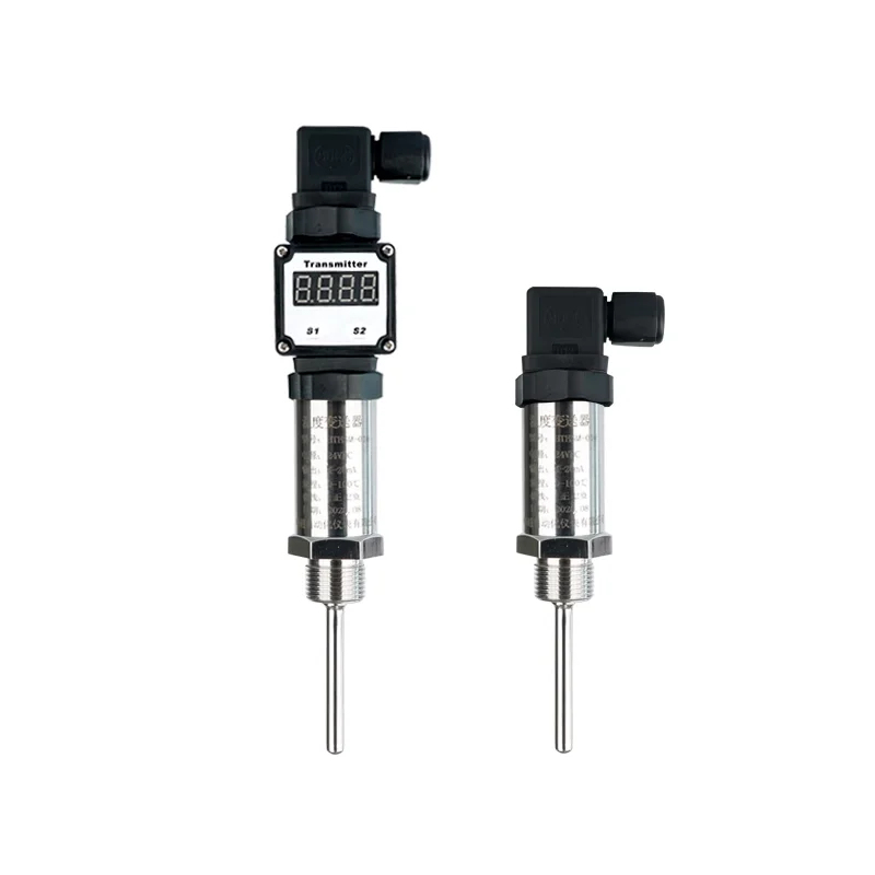 

Hersman integrated temperature transmitter 4-20ma digital display plug-in platinum thermal resistance pt100 sensor 485