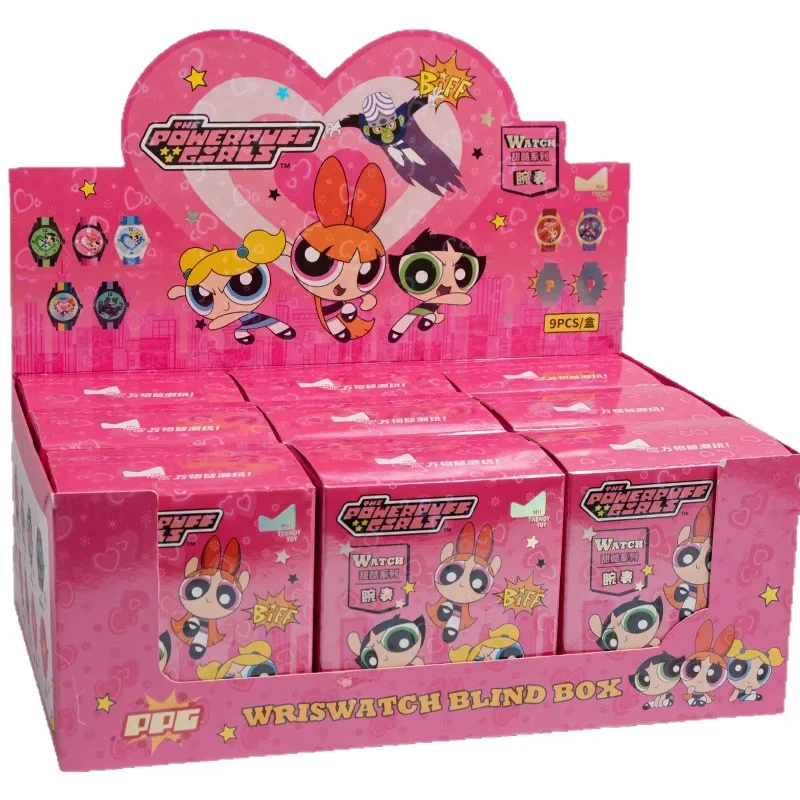 

Flying Girl Police Watch Surprise Blind Box Sweet Cool Collar Series Rainbow Style Junior High School Student Handheld Gift
