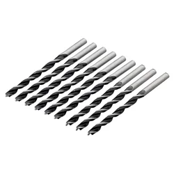 Wood Drill Bit Garden Home Power Tools Spiral Woodworking Workshop Center Point Equipment 10pcs 4mm Diameter 75mm