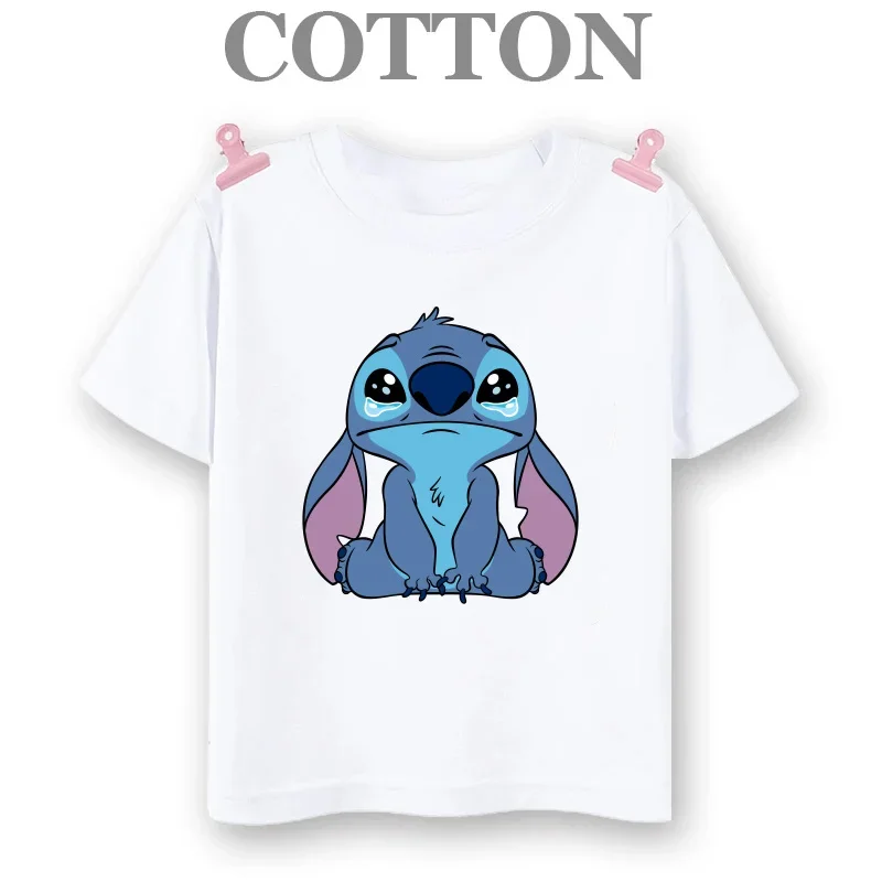 Y2K 90s Cartoon Manga Anime Disney Children 100 Cotton T Shirt Summer Casual Short Sleeve Top Kids Kawaii Boy Girl Gift