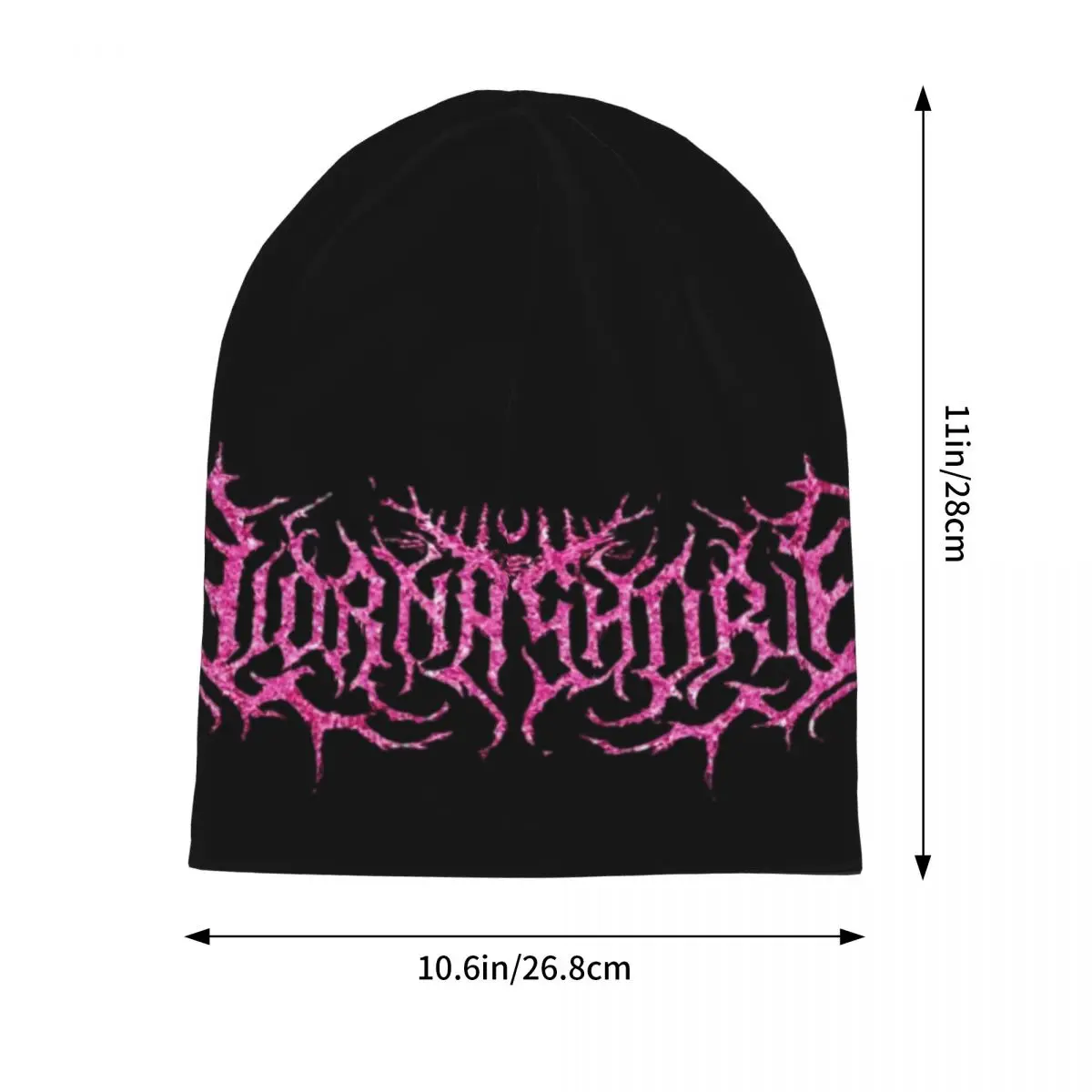 Women Men Lorna Shore Band Logo Pink Beanies Skullies Accessories Bonnet Knitting Hats Windproof Warm Hats Wonderful Gift