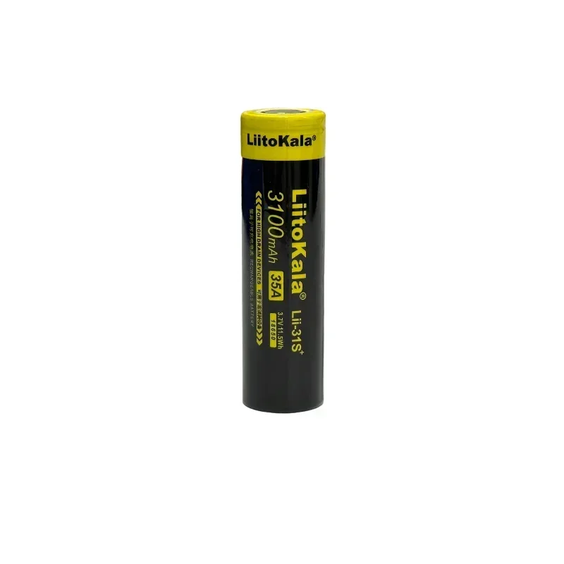 18650-35A Battery 2024 New 100% Original High Quality 3100mAh 3.7V Rechargeable Suitable for Screwdriver Flashlights and Games