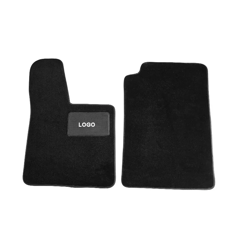 2Pcs Car Carpet Floor Mat Antifouling Decoration For Mercedes SMART 451 453 Fortwo Forfour Car Accessories Interior Modification