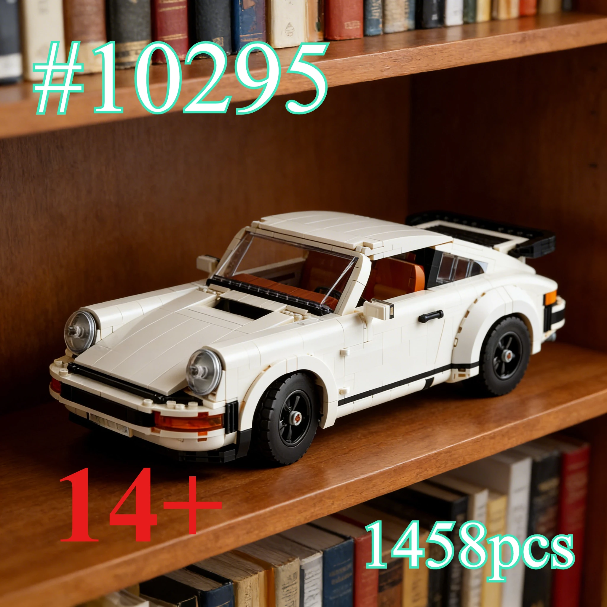 vintage-collection-sports-car-10295-building-blocks-sets-suitable-for-birthday-gifts-compatible-with-legoed-particles-，1458pcs