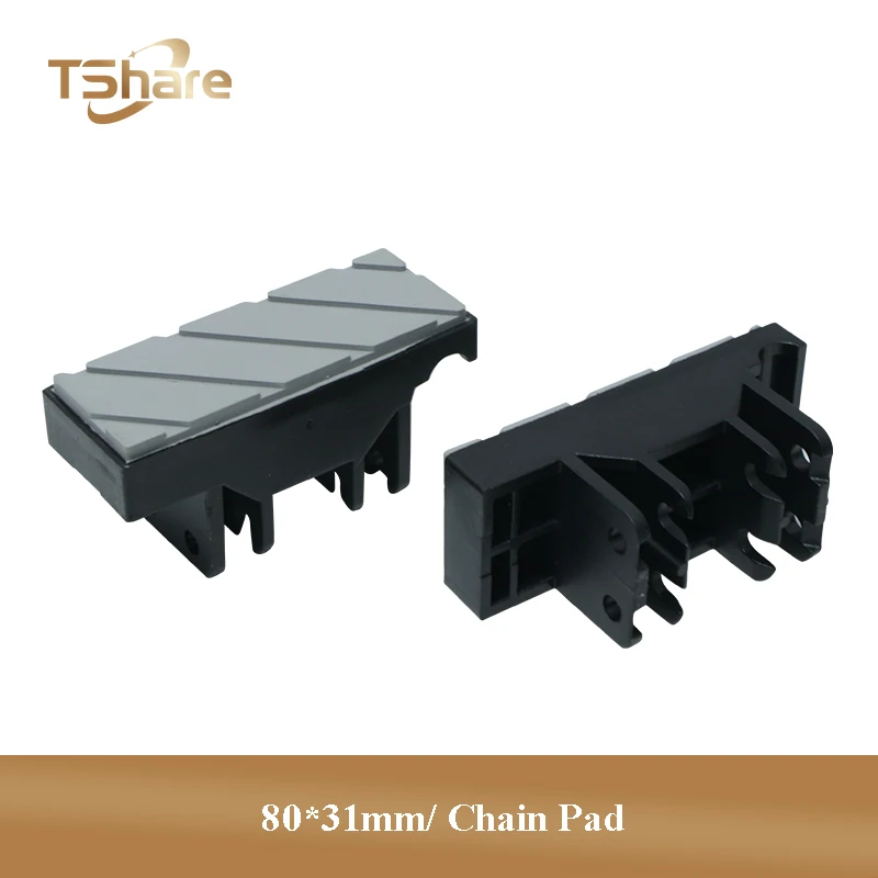 10 шт. 80x31 мм, аксессуары для деревообрабатывающих станков, Конвейерный блок, цепная колодка для фелдера, кромкооблицовочная машина