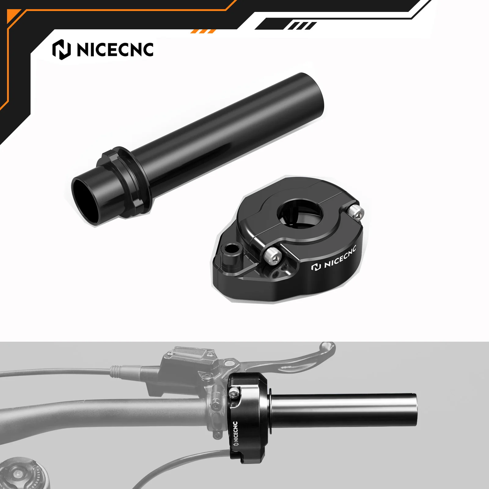

For Surron light bee X S L1E Segway X160 X260 Sur ron Parts Electrical Motorbike Throttle Housing and Tube NICECNC Accessories
