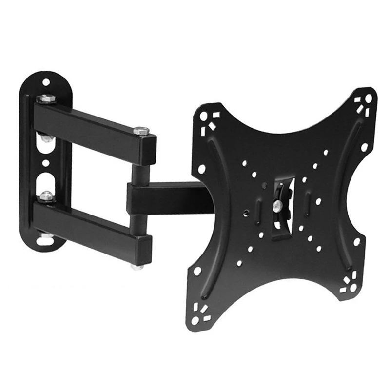 Universal 20KG Adjustable TV Wall Mount Bracket Flat Panel TV Frame Support 15 Degree Tilt For 14-42 Inch LCD LED