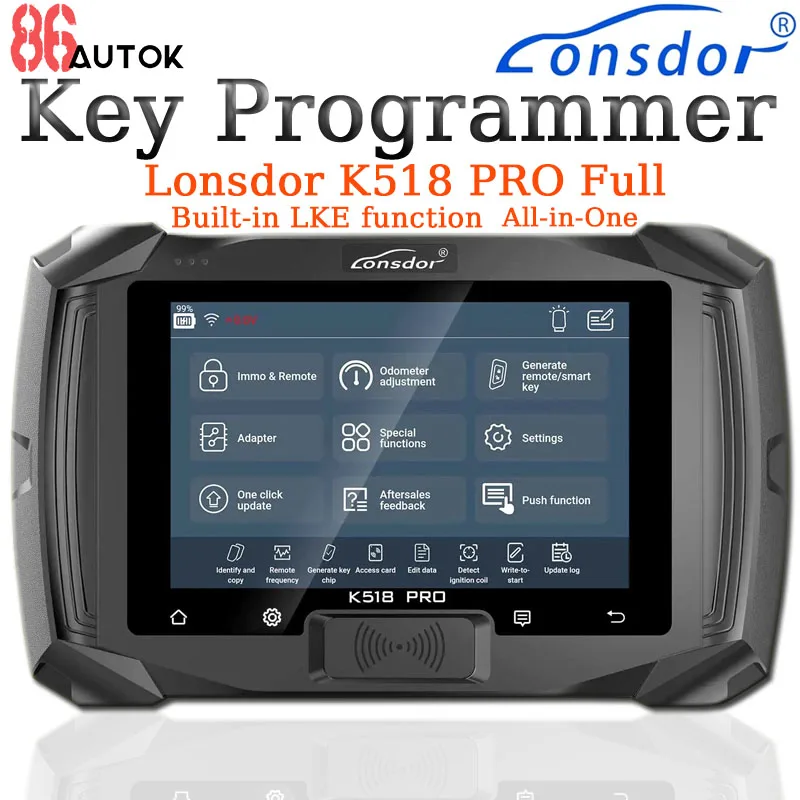 Lonsdor K518 PRO Full Configuration All-in-One Key Programmer 2023 NEW Lonsdor K518 PRO FCV Version Software Update Subscription