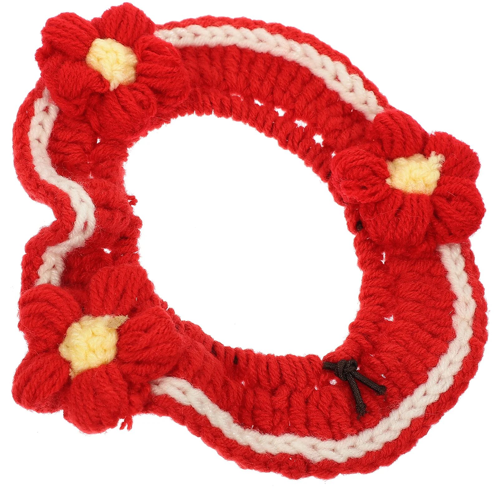 

Lovely Flower Cat Collar Adjustable Breathable Pet Necklace for Cats and Kittens on Special Occasions Cat Flower Collar