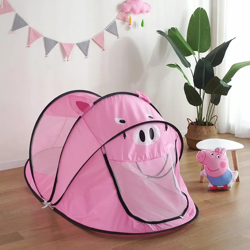 Children's Foldable Tent Quick Open Indoor Dollhouse Baby Play House Small House Game Ball Pool Tent