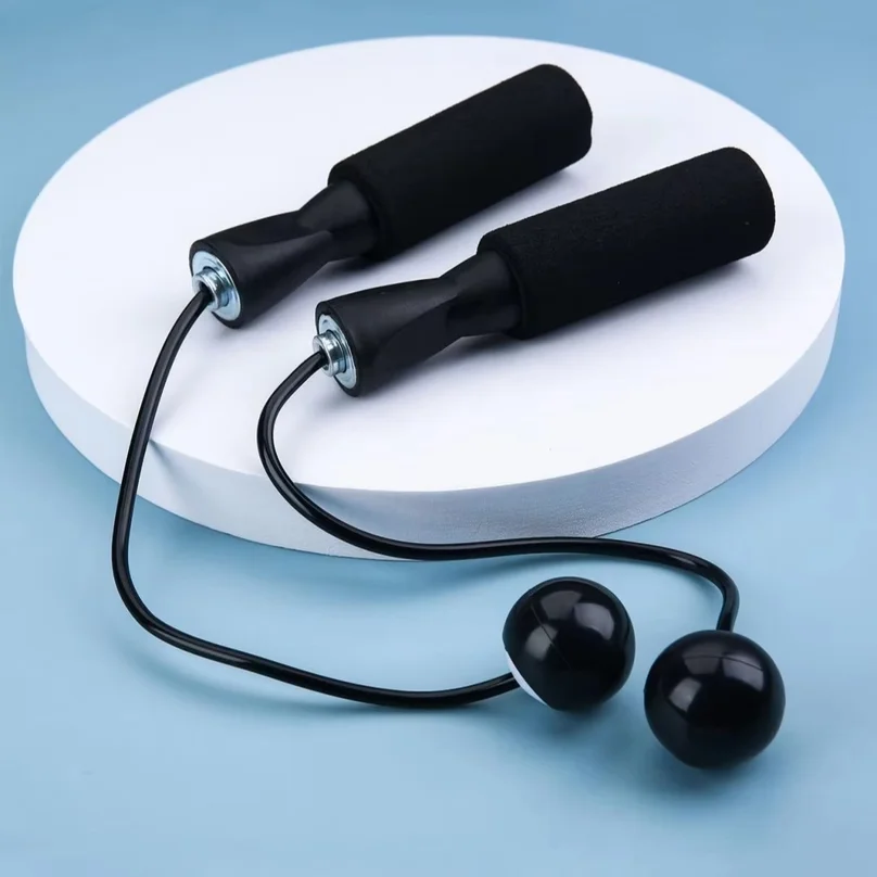 Multifunctional Wireless Jump Rope with Small Balls - Perfect Choice for Indoor and Outdoor Fitness Training Equipment