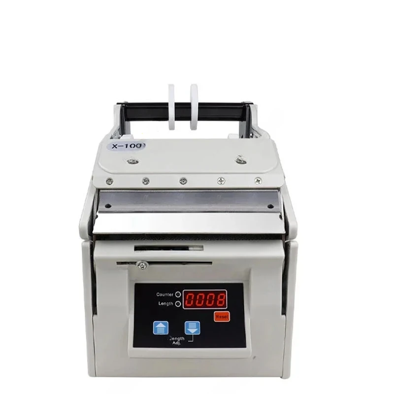 Width Automatic Label Dispenser Device Thermal Bar Code Sticker Label Stripping Peeling Machine Label Separator X-100 5-100mm