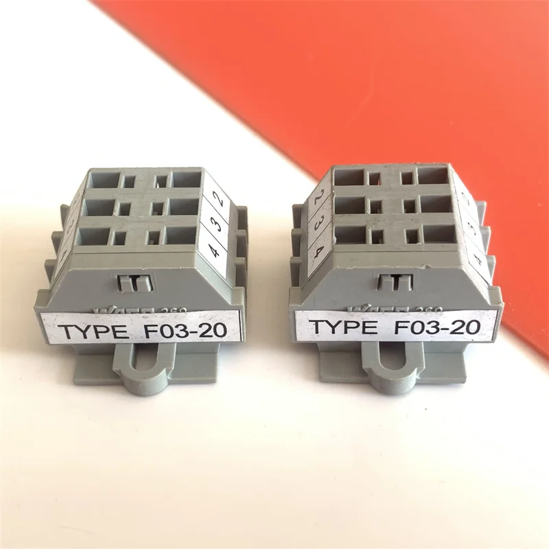 5PCS F03-20 imported, brand new, connector, terminal block, leakage detector F03-20 genuine