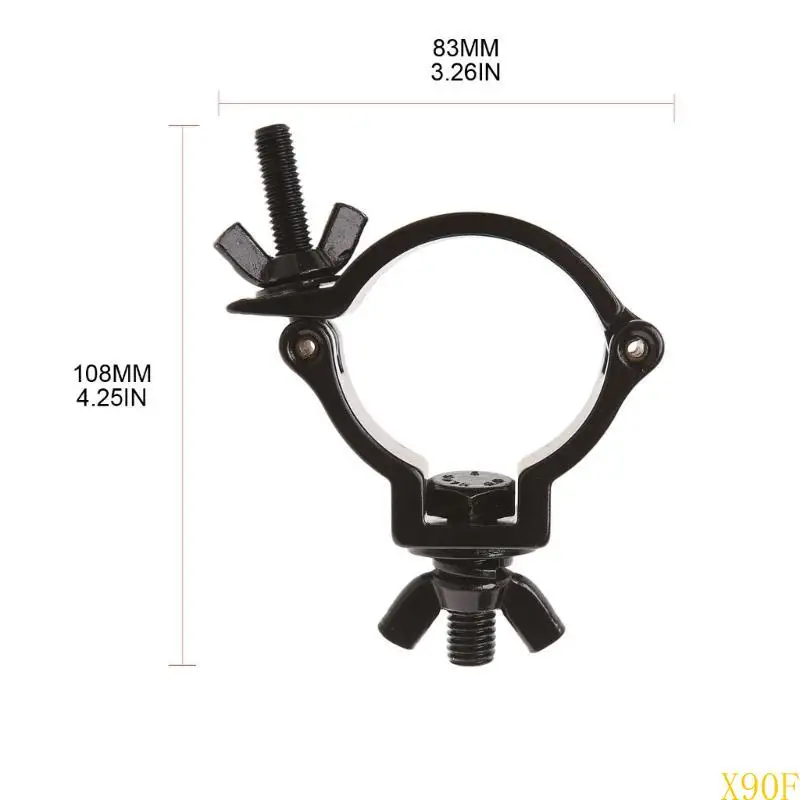 

DJ Light из алюминиевого материала, сценический светильник, 100 кг, 48-51 мм, держатель с крючком для светильника