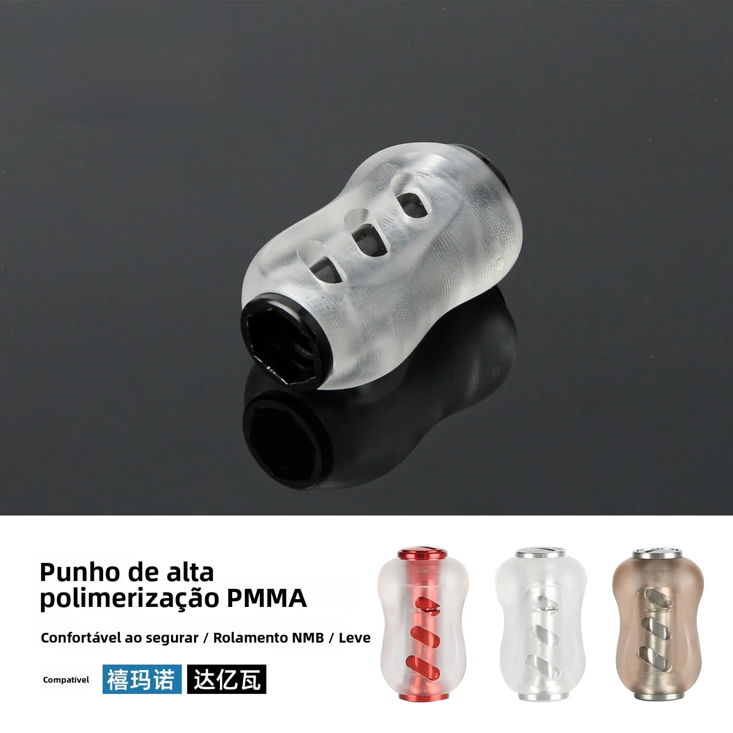 boche-プレシジョンエンジニアリング-フラットハンドルボール-bq822-ウォータードロップホイール-スピニングホイール改造アクセサリー-アウトドア釣り具