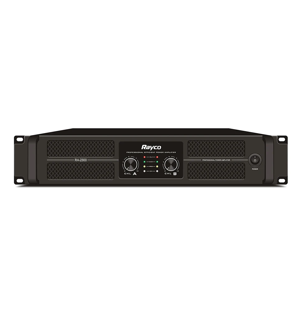 

2*400 Watt Bridge Connected Power Amplifier Professional KTV Amplifier 2u Audio Amplifier