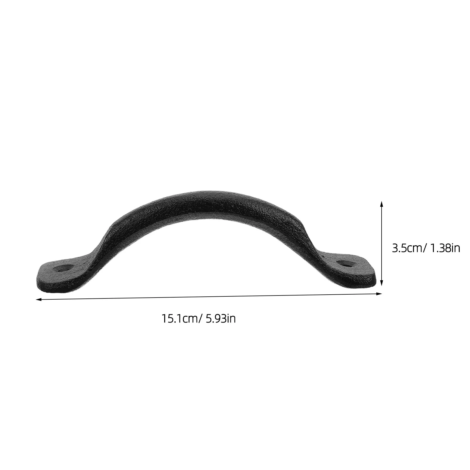 12Pcs Cast Iron Drawer Handles Vintage Pull Door Handle for Cabinets Cupboards Dresser Closet Garage Rustic Farmhouse Kitchen
