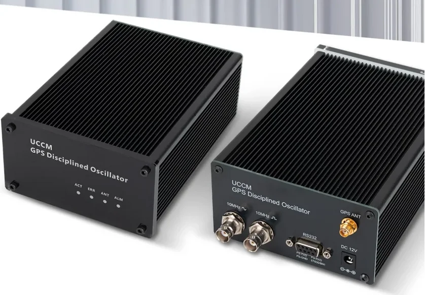 جديد LHY UCCM GPS مذبذب الانضباط GPSDO HIFI الصوت 10MHz GPSDO ترويض على مدار الساعة مع محول الطاقة وهوائي
