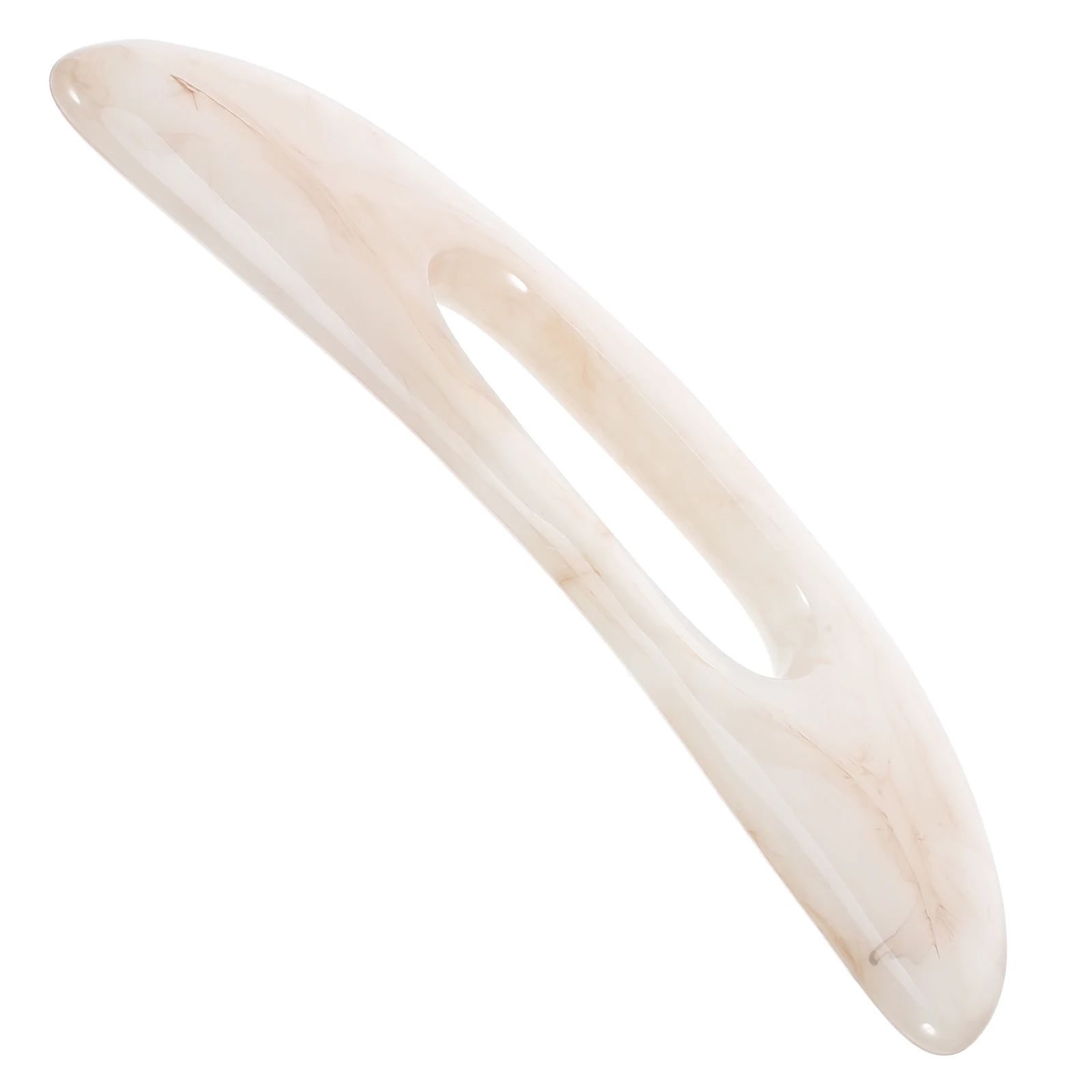 

Resin Scraping Board Large Size Gray Smooth Edge Muscle Scraper Reusable Home Body Massage Tool Neck Shoulder Back