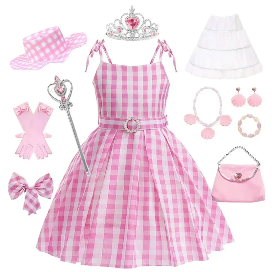 Girls Pink Plaid Ca… - image
