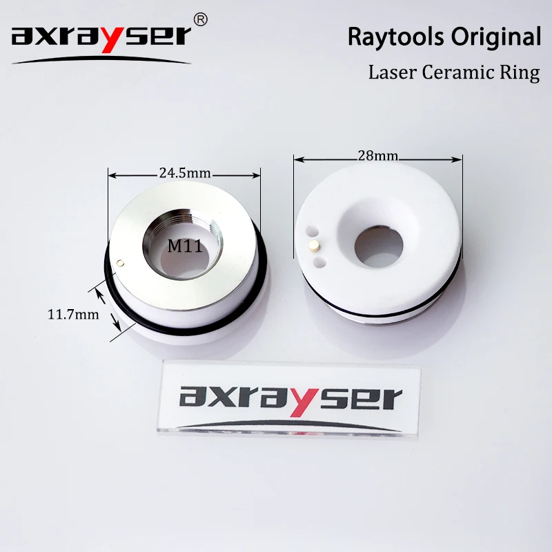 Imagem -04 - Original Raytools Laser Cerâmica Dia M14 Bico Titular Anel para Cabeça de Corte de Fibra Bt230 Bt240 Bmh110 114 28 mm 32 mm