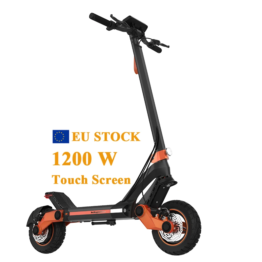 EU Stock 1200W motore posteriore Touch Screen Kugoo G3 avventurieri sogno Scooter elettrico personalizzato