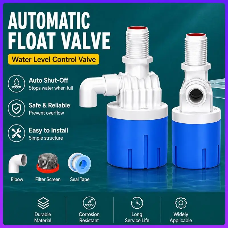 Automatic Water Level Control Valve Float Tower Tank Floating Ball Prefilter For Tank Automatic