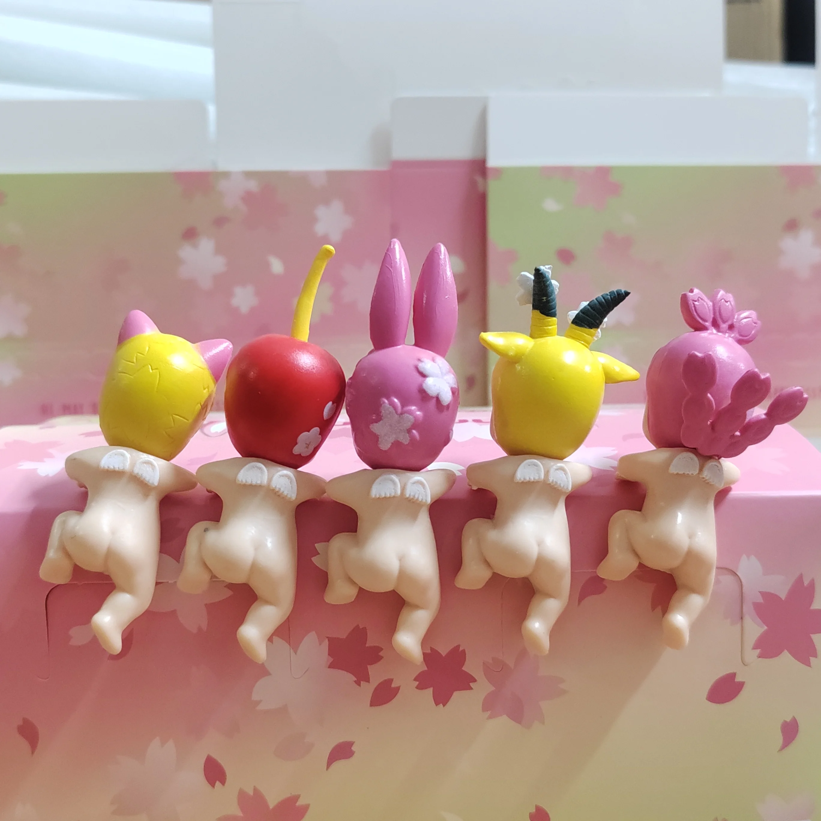 Kawaii Kirschblüten-Mini-Engel Blindbox Niedliche Cartoon-Puppe Ornamente Handy- und Autobildschirm-Deko Sammelfiguren Geburtstagsgeschenk – Detail 8