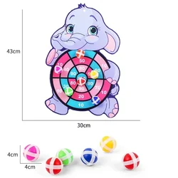 Jouets Montessori pour Enfants de 4 à 6 Ans, Jeu de Fléchettes, Mouvement de Cible, Boule Collante, Cadeaux pour Garçon et Fille