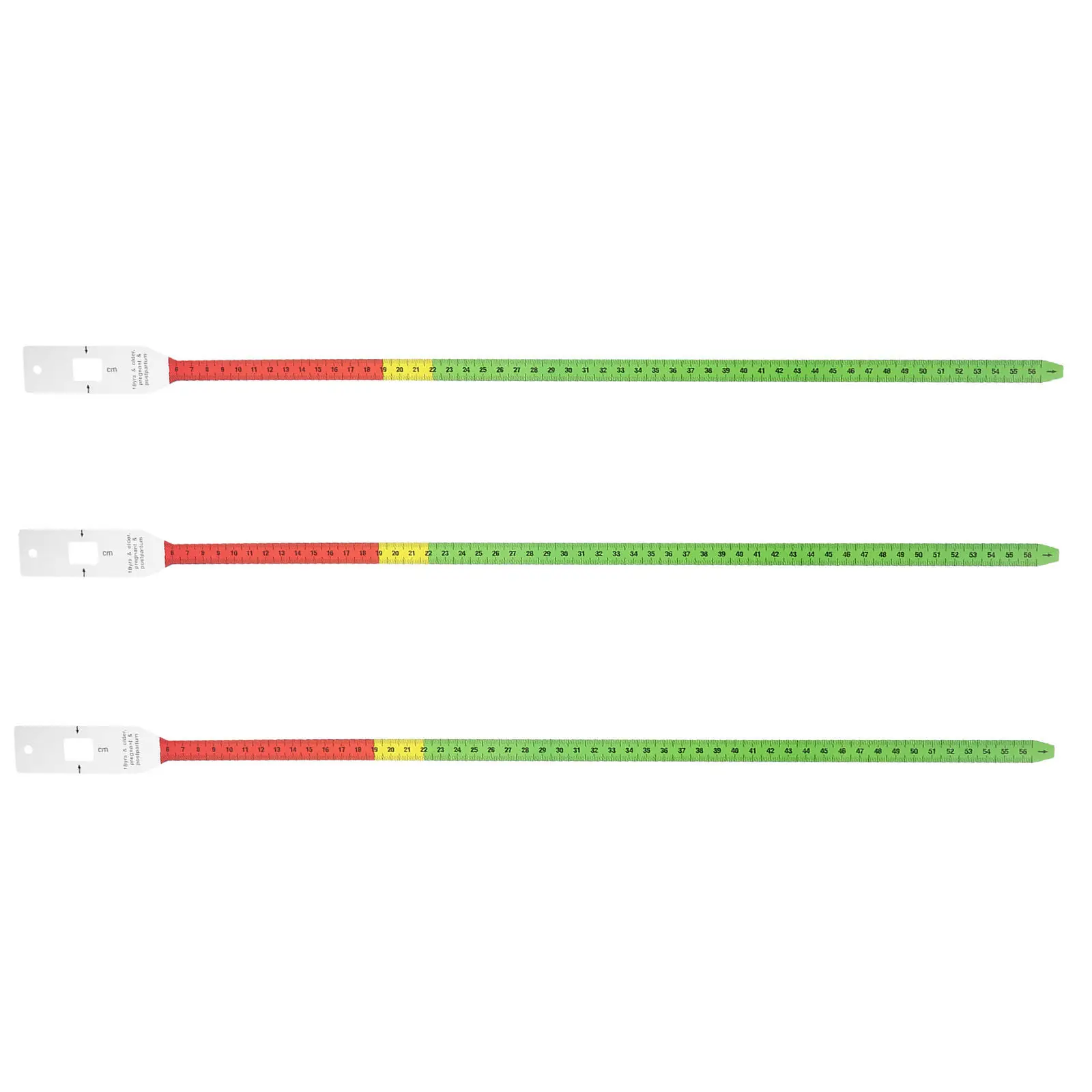 

3Pcs Head Circumference Tape Premium PP Material Retractable Measuring Tape Children Arm Gauge Portable Body Measurement Tool