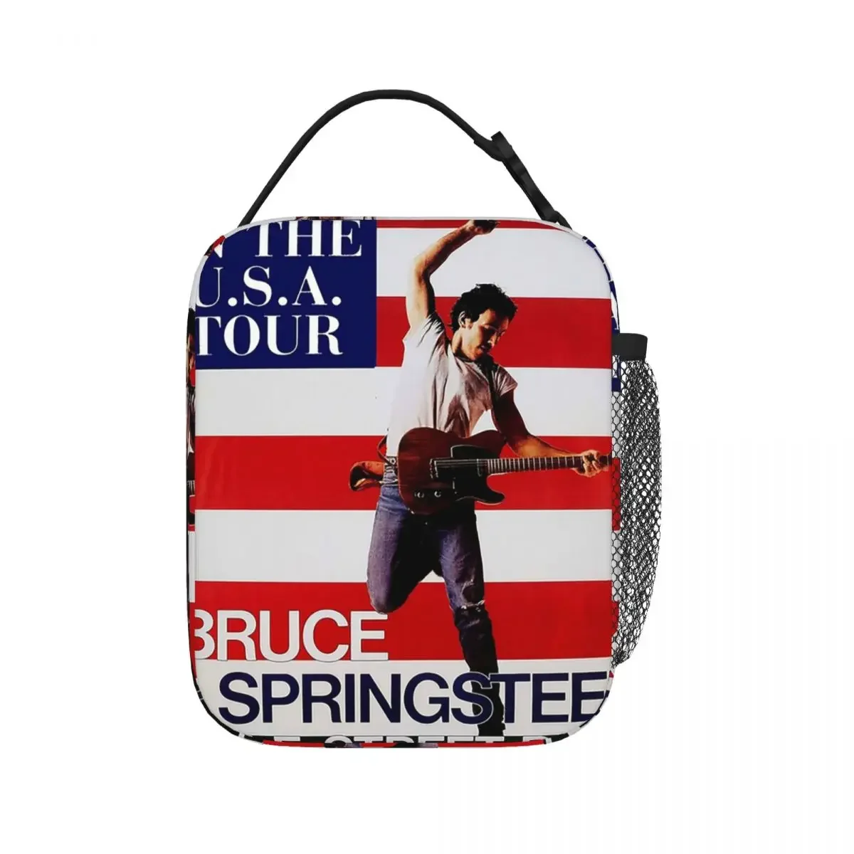 Rituals In The World Of Rhythm Springsteen Lunch Bag Insulated Lunch Tote Portable Bento Box Picnic Bags for Woman Work Children