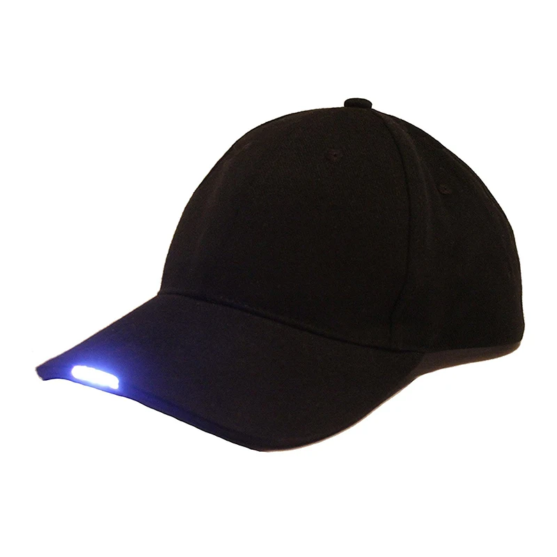 useful LED Flashlight Fishing Hat Sport Baseball Caps long working hours Night Walking Cycling Hiking Hunting Hats