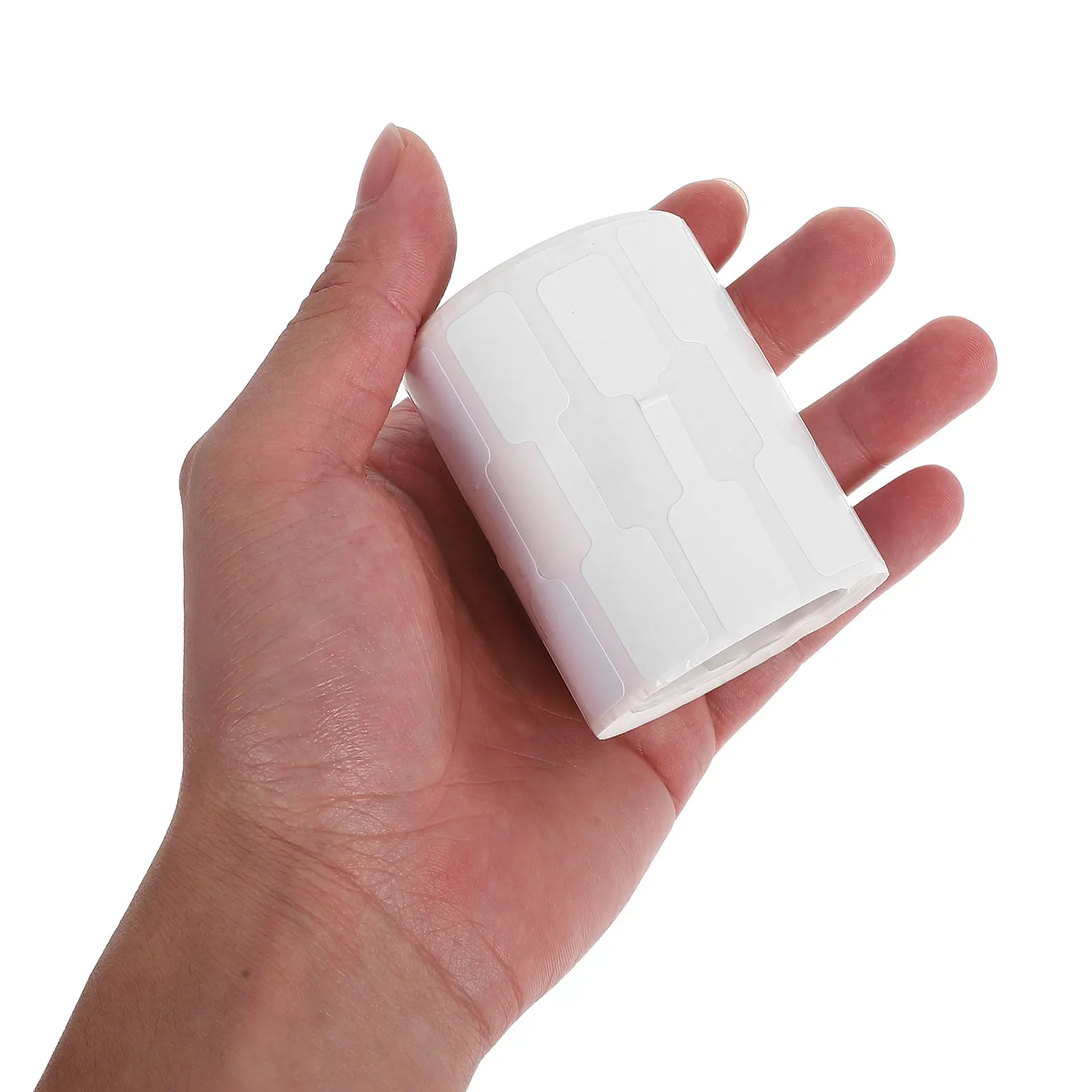 500pcs Jewelry Price Tags Stickers Self Adhesive Blank Display Labels For Necklaces Earrings Repair Identification Rectangle