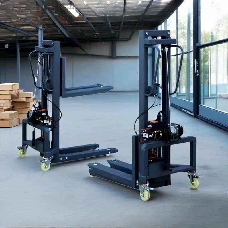 New Small Electric Forklift Detachable Stage Loading Machine Efficient Lifting on-board Equipment Handling Artifact