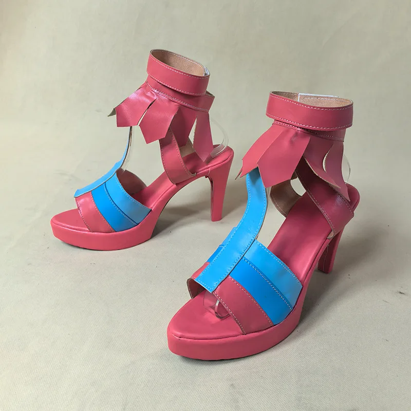 

Yu Косплей Магазин Elf Dream Ye Loli Черные туфли для ролевых игр Хэллоуин Карнавал Вечеринка Рождественский реквизит Обувь из искусственной кожи