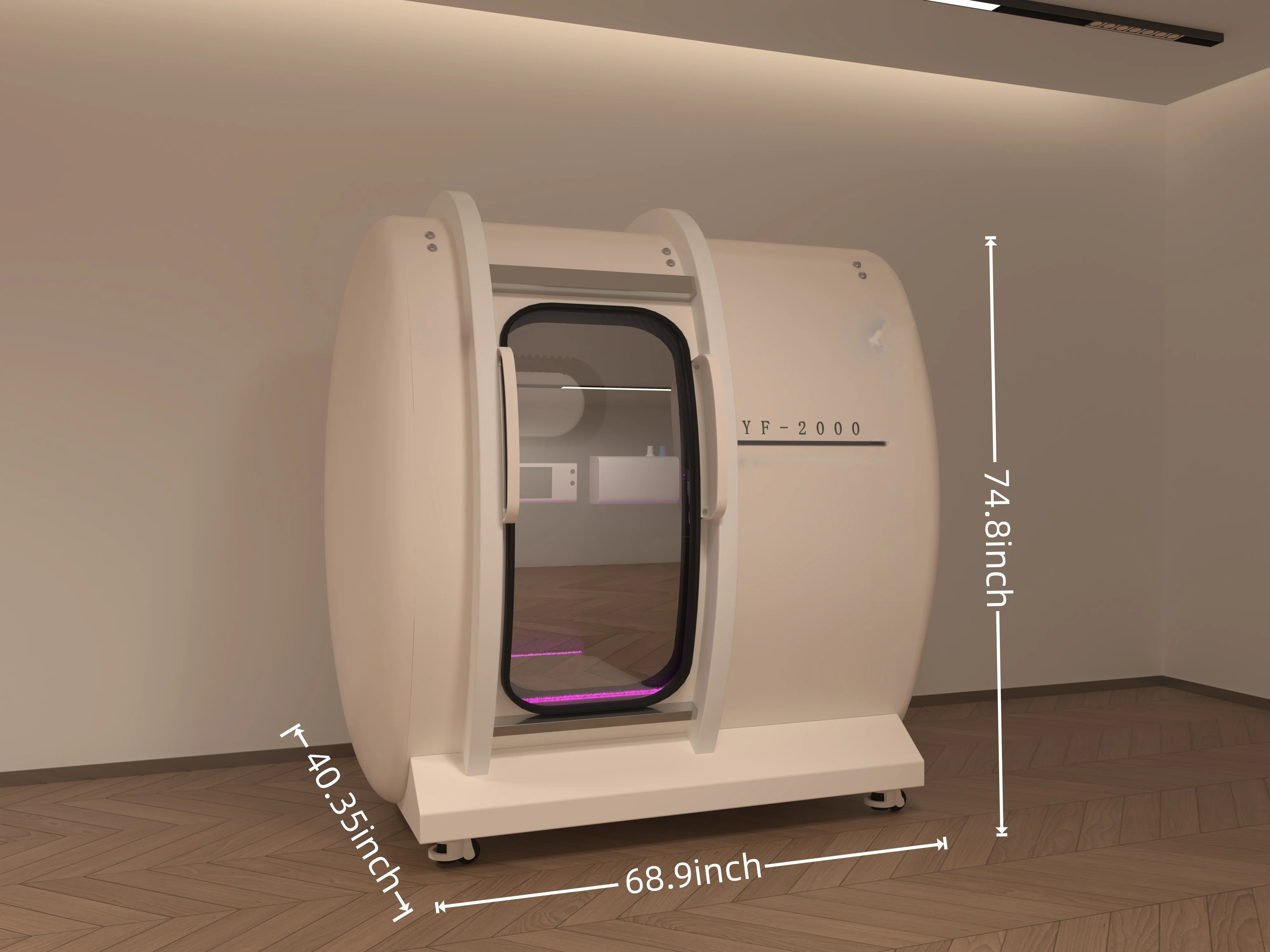 Osail Safe One-Person Sitting Silent Oxygen Pod For Fitness Studios