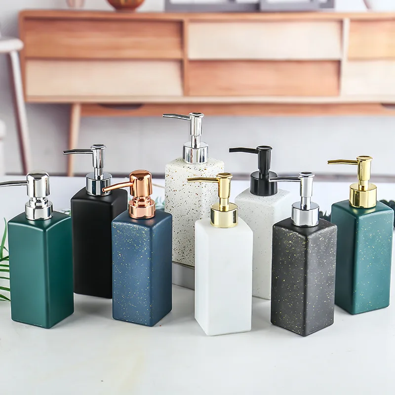 ins style, shampoo, shower gel, hand sanitizer, glass bottle, portable press hotel sub-bottle soap dispender