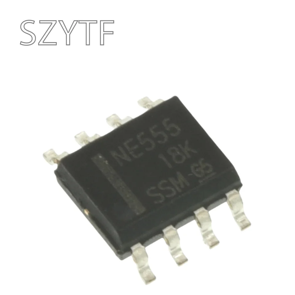 NE555 NE555P NE555N IC 555 Chip oscillatore di programmazione Timer 8 Pin SOP8/DIP-8 per generatore di impulsi