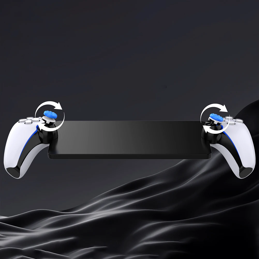 قبعات Thumbsticks 1 High-Rise 1 غطاء عصا التحكم متوسط الارتفاع لبوابة PS5 لمشغل PS5 Playstation عن بعد