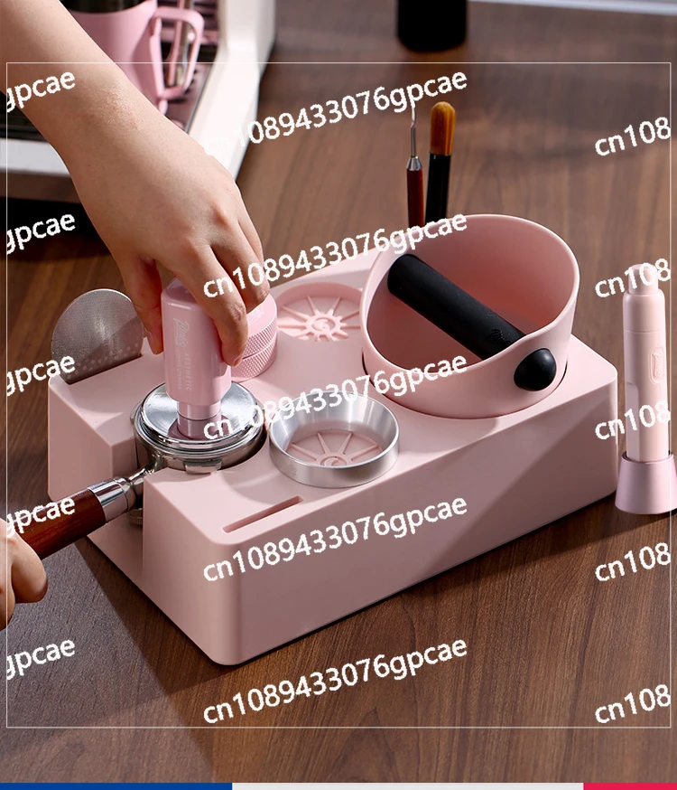 Coffee Powder Press Base Set High Value 51/58mm Universal Cloth Powder Appliance Multifunctional Storage Base