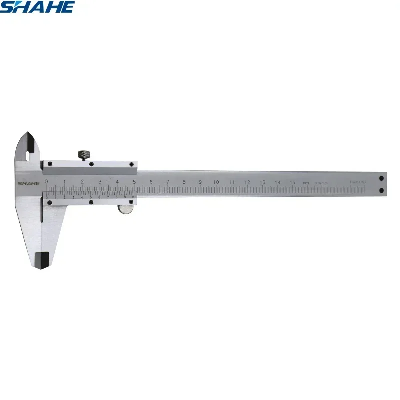 Shahe 0-150 mm 0.02 mm Vernier Caliper Stainless Steel Micrometer Gauge Measurement Tools