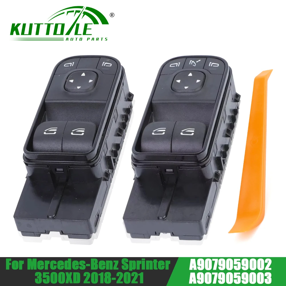 A9079056603 A9079059002 Master Power Window Switch Lifter Control Button For Mercedes Benz 3500 Sprinter XD 2018 2019 2020 2021