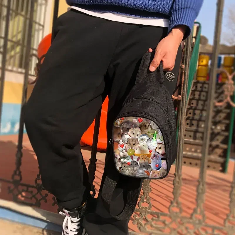 Dostosuj swoje zdjęcie wydrukowane torba na klatkę piersiową spersonalizowaną torebkę Crossbody z Logo torby sportowe torbę na ramię dla podróżnego