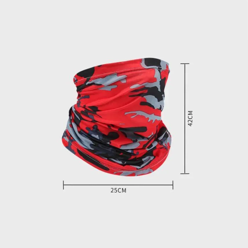 UV Sun Protection Windproof Cycling Tube Bandana Elastic Magic Scarf Outdoor Men Women Motorcycle Rider Neck Gaiter Face Mask