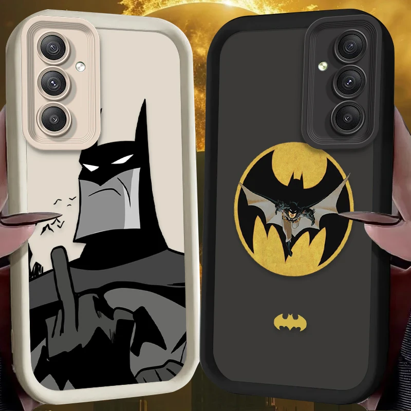 Luxury Marvel Batman Soft Case for Samsung Galaxy A35 A55 A15 A25 A16 A06 A05 A05S A24 A13 A23 A12 A22 A32 A52 A71 A51 4G Cover