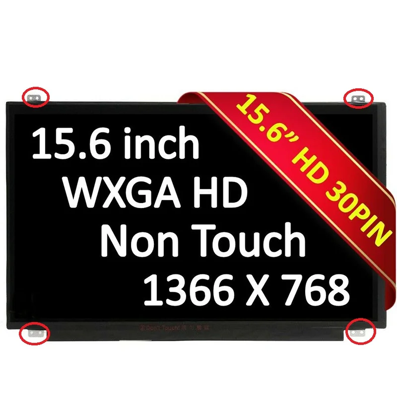 

15.6 inch lcd matrix N156BGA-EA2 fit N156BGE-EA2 B156XTN07.0 B156XTN07.1 N156BGA-E31 E41 EA2 EAA E32 30pins screen